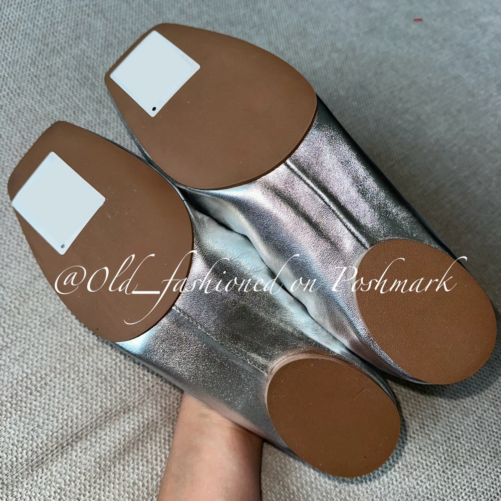 REFORMATION Barbara Leather Ballet Flats - Picture 16 of 16